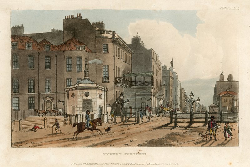 Tyburn Mautstelle von English School