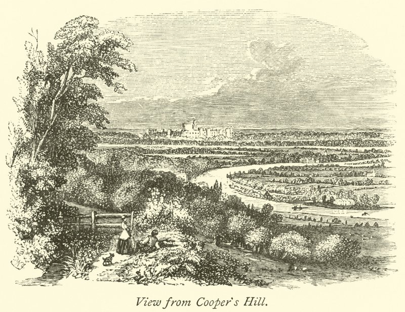 Blick vom Coopers Hill von English School