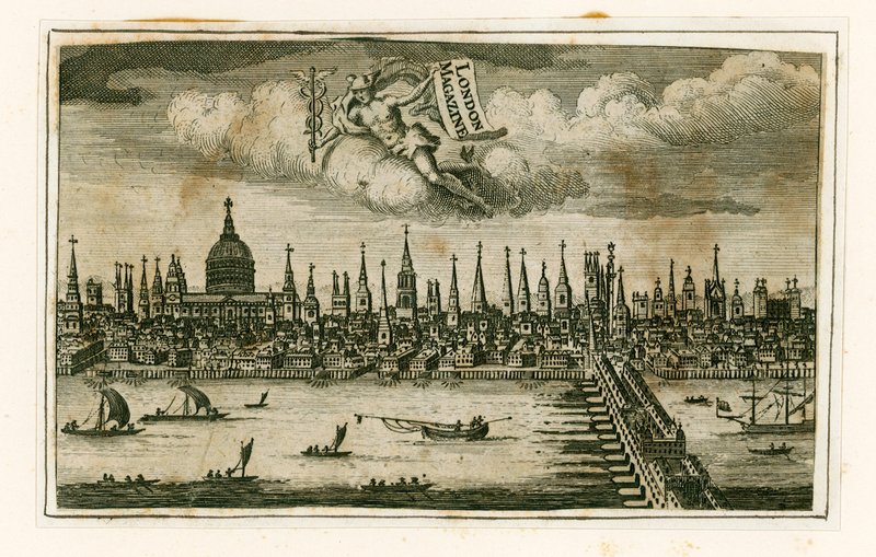 Ansicht von London von English School