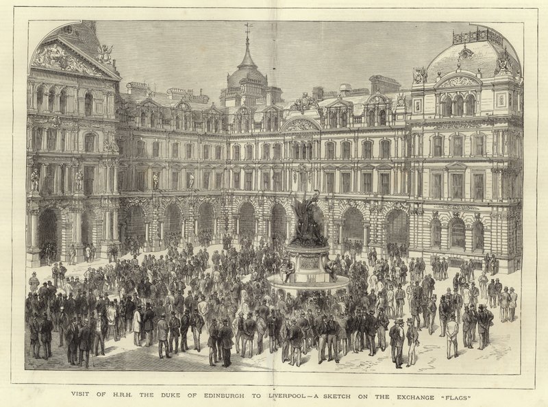 Besuch von S.K.H. dem Herzog von Edinburgh in Liverpool von English School