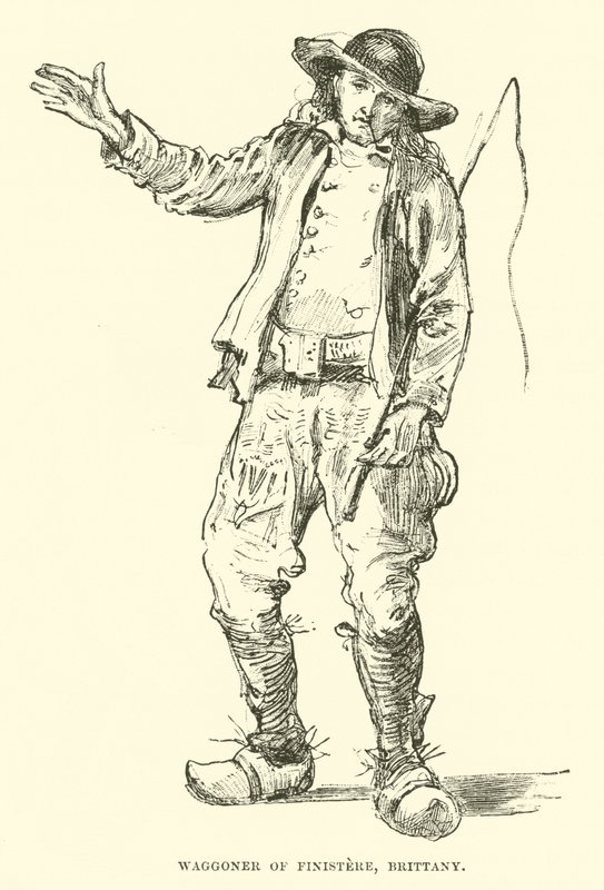 Fuhrmann von Finistère, Bretagne von English School