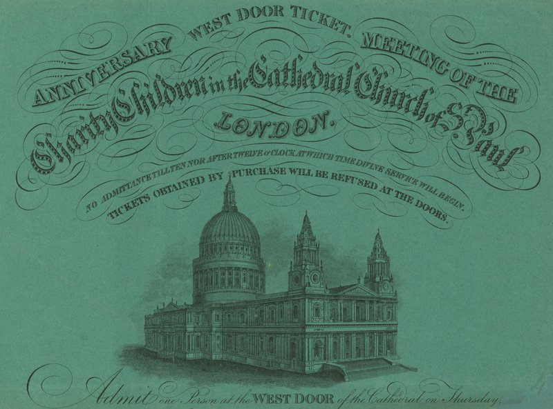 Westtürticket für das Jahrestreffen der Charity Children von English School