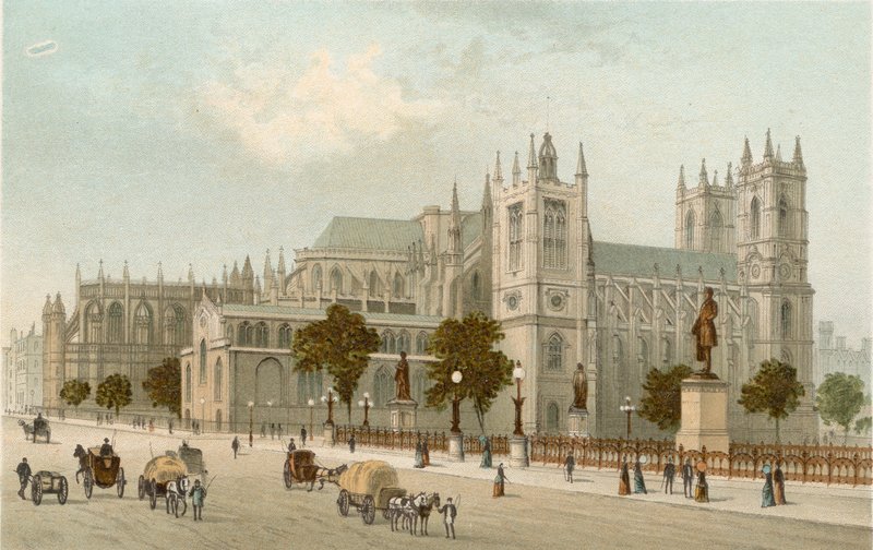Westminster Abbey von English School