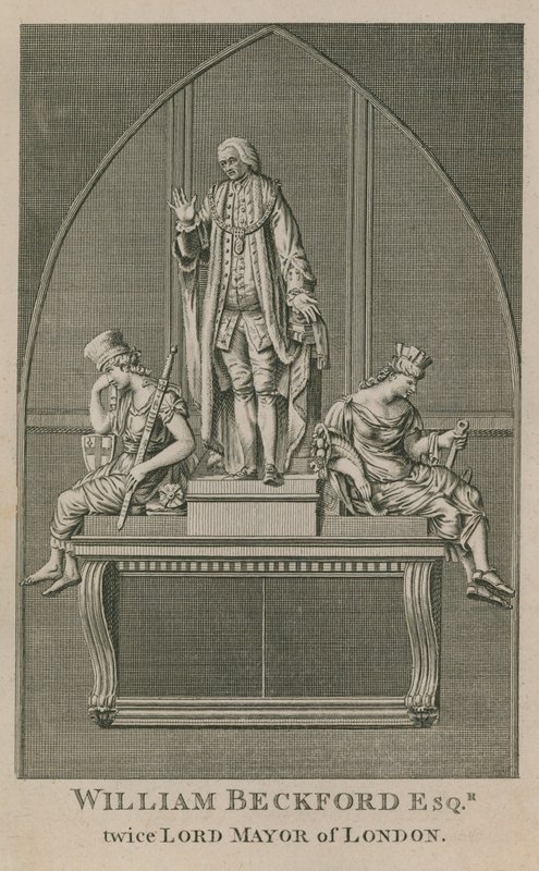 William Beckford, Lord Mayor von London 1756 von English School