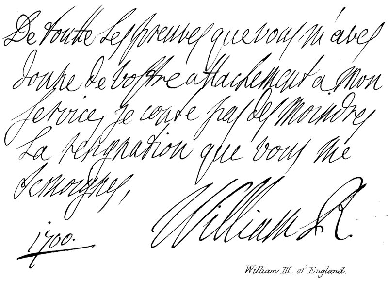 Wilhelm III. von England von English School