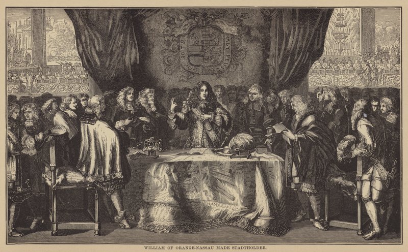 Wilhelm von Oranien-Nassau wird Statthalter von English School