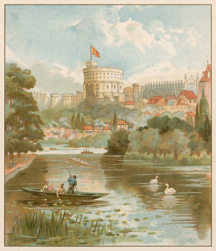 Schloss Windsor von English School