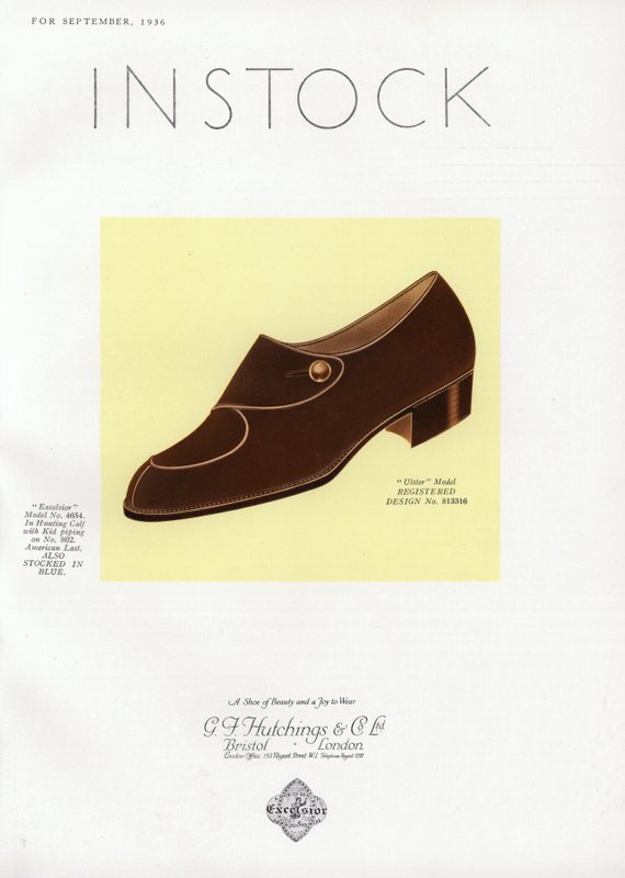 Damenschuhwerbung, 1930er Jahre von English School