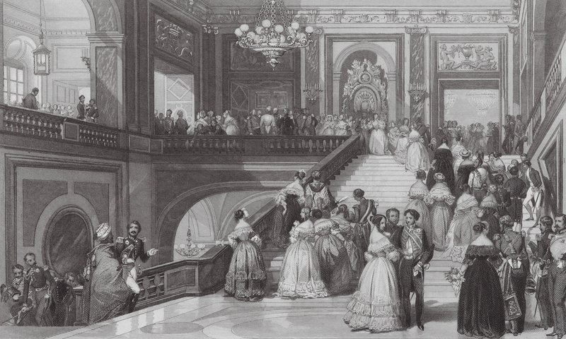 Großes Fest, Schloss Versailles von Eugene Louis (after) Lami