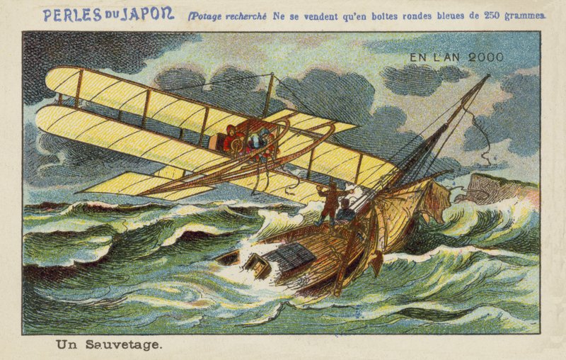Eine Rettung auf See im Jahr 2000 von European School