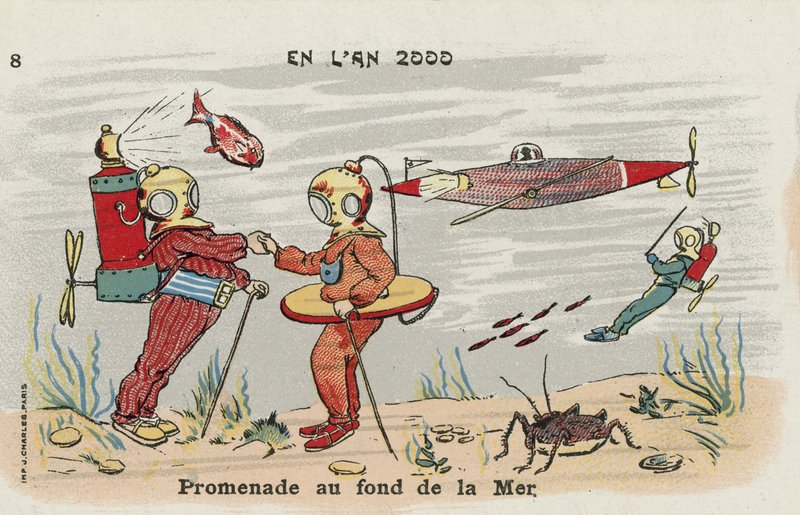 Ein Spaziergang auf dem Meeresgrund im Jahr 2000 von European School