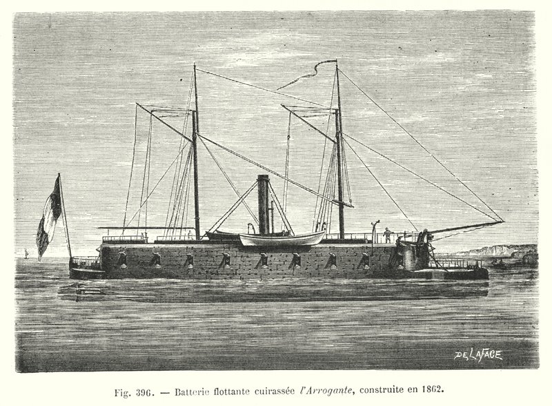 Gepanzerte schwimmende Batterie l