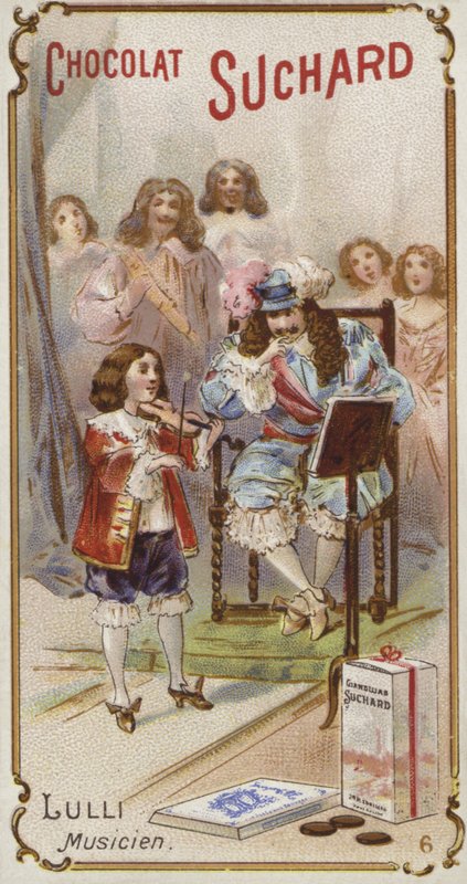 Jean-Baptiste Lully, französischer Musiker und Komponist, als Kind von European School