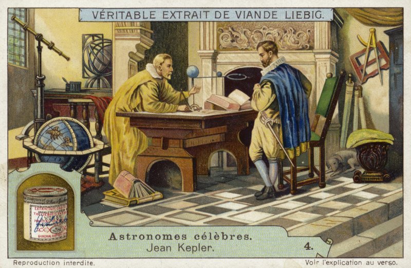 Johannes Kepler, deutscher Mathematiker und Astronom von European School