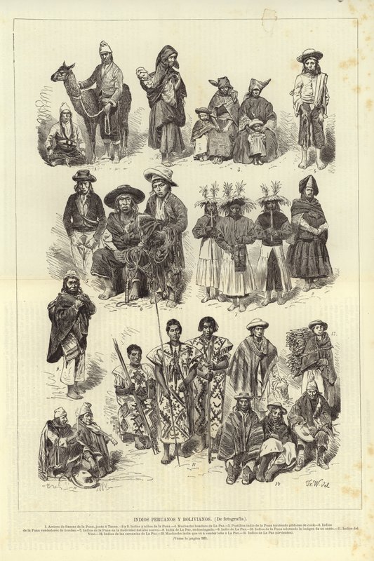 Peruanische und bolivianische Ureinwohner von European School