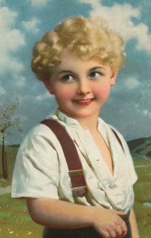 Lächelnder Junge von European School
