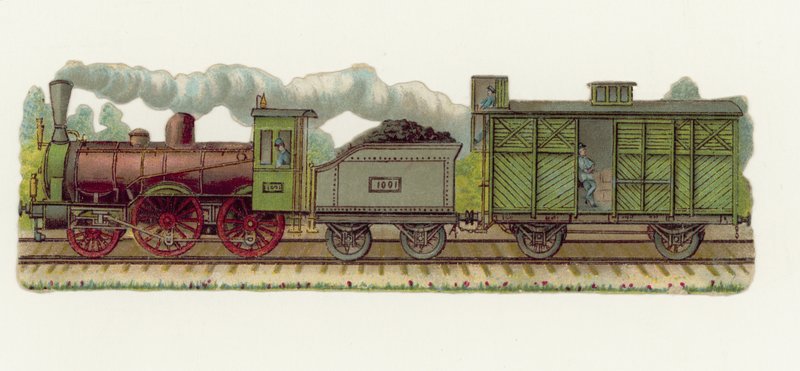 Dampflokomotive von European School