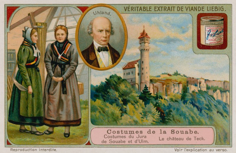 Die Kleidung von Jura und Ulm, Ludwig Uhland und Schloss Teck von European School