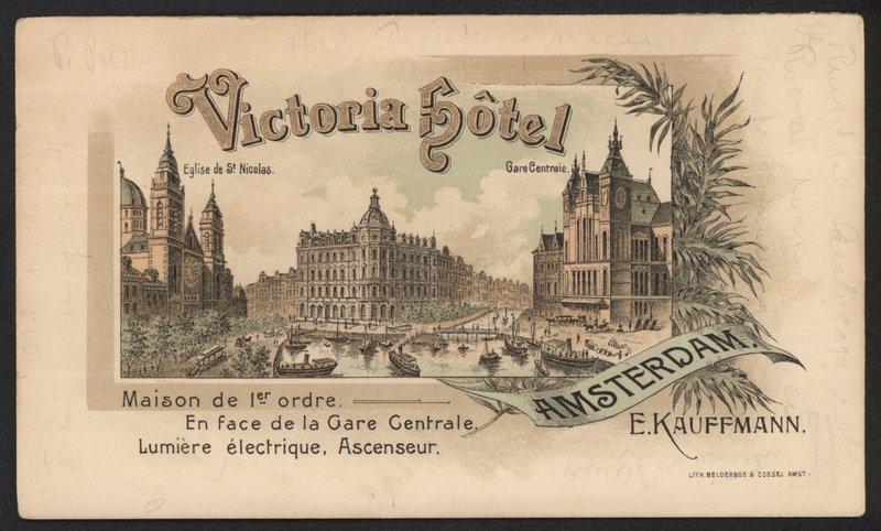Victoria Hotel, Amsterdam von European School