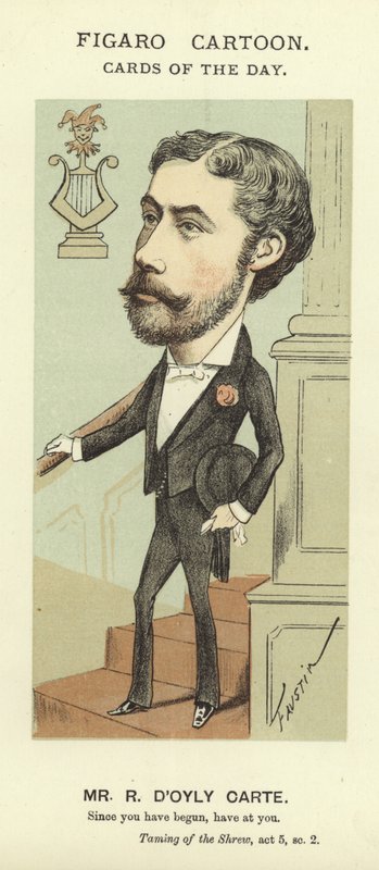 Karikatur von Richard D