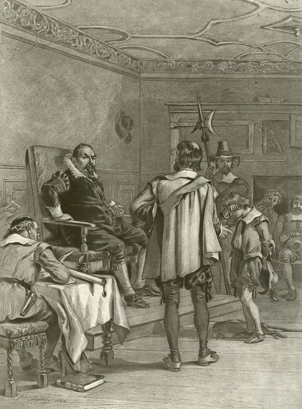 Wie es euch gefällt. Akt II, Szene VII (Gravur) von Felix Octavius Carr Darley