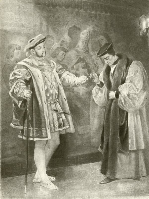 König Heinrich VIII. Akt V, Szene I von Felix Octavius Carr Darley