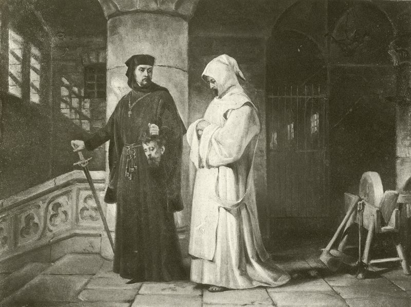 Maß für Maß. Akt IV, Szene III von Felix Octavius Carr Darley