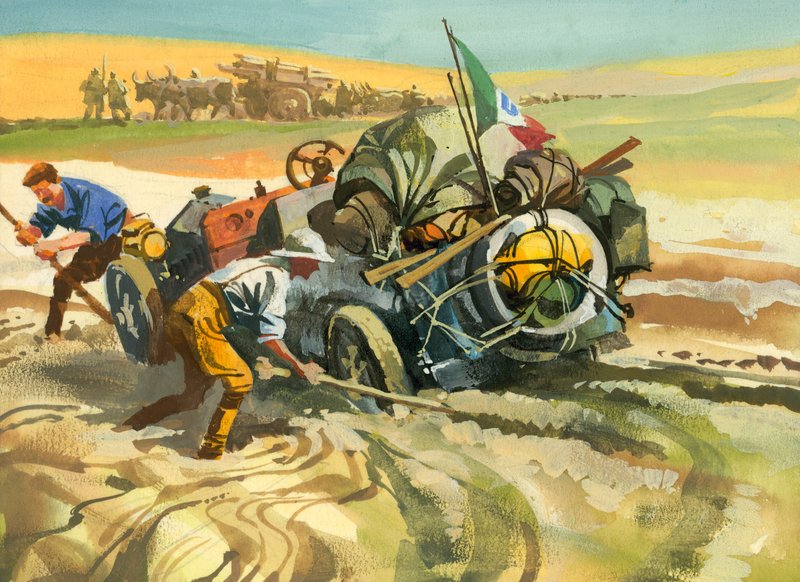 Zehntausend-Meilen-Motorradrennen von Ferdinando Tacconi