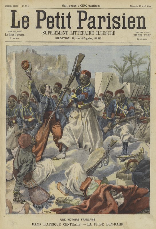 Ein französischer Sieg in Zentralafrika von Fortune Louis Meaulle