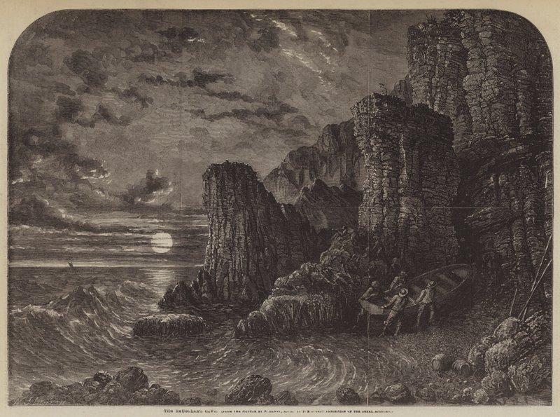 Die Schmugglerhöhle von Francis Danby