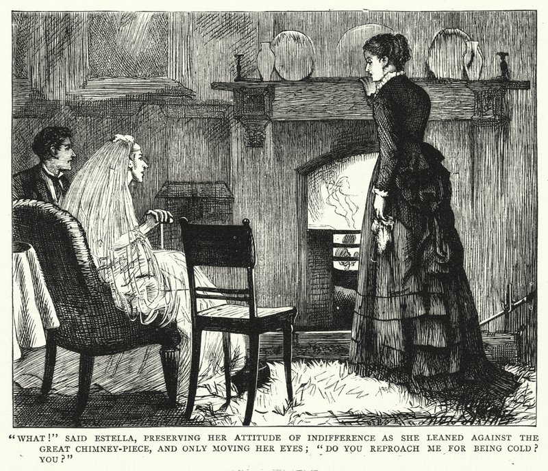 Illustration für Große Erwartungen von Charles Dickens von Francis Arthur Fraser
