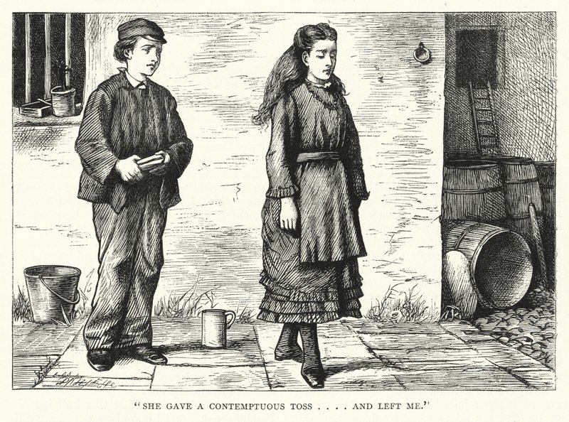 Illustration zu Große Erwartungen von Charles Dickens (Gravur) von Francis Arthur Fraser