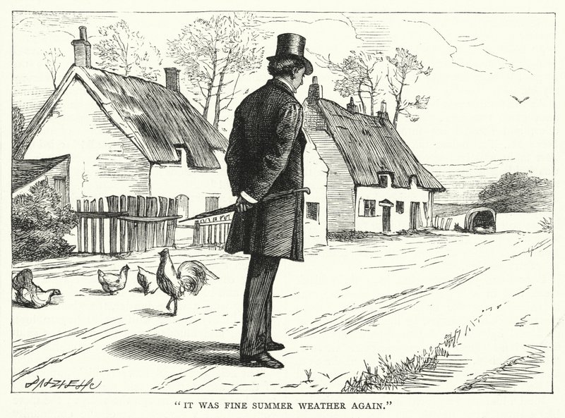 Illustration für Große Erwartungen von Charles Dickens (Gravur) von Francis Arthur Fraser