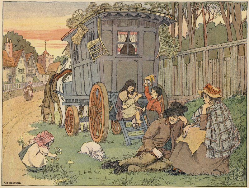 Bedfords Buch der Geschäfte: Korbmacher von Francis Donkin Bedford