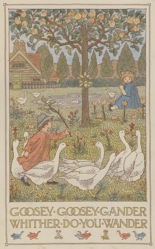 Gänschen, Gänschen, wohin wanderst du von Francis Donkin Bedford