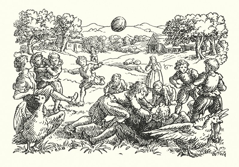 Fröhliches England: Fußball von Francis Donkin Bedford