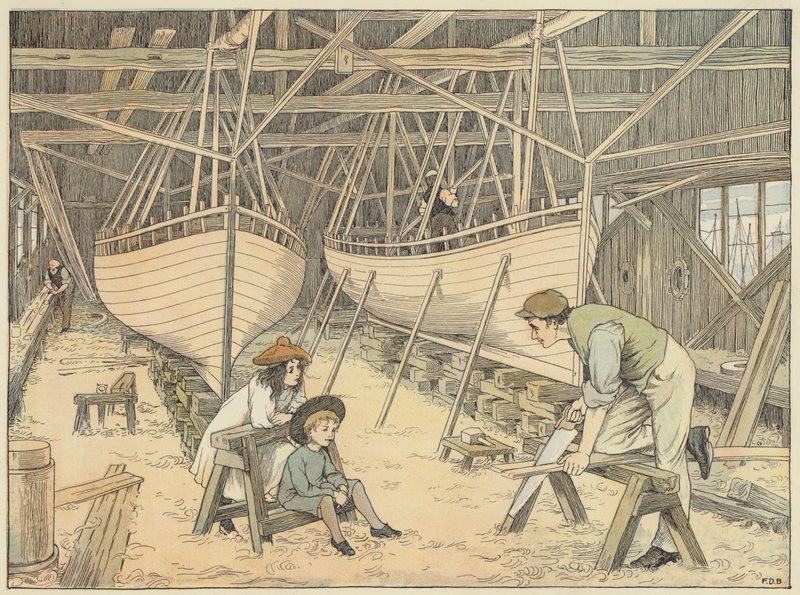 Schiffbauer von Francis Donkin Bedford