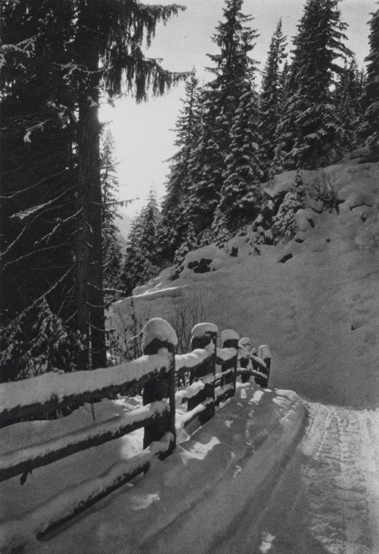 Die Alpen: Wintermorgen, nahe St. Anton von Francis Sydney Smythe