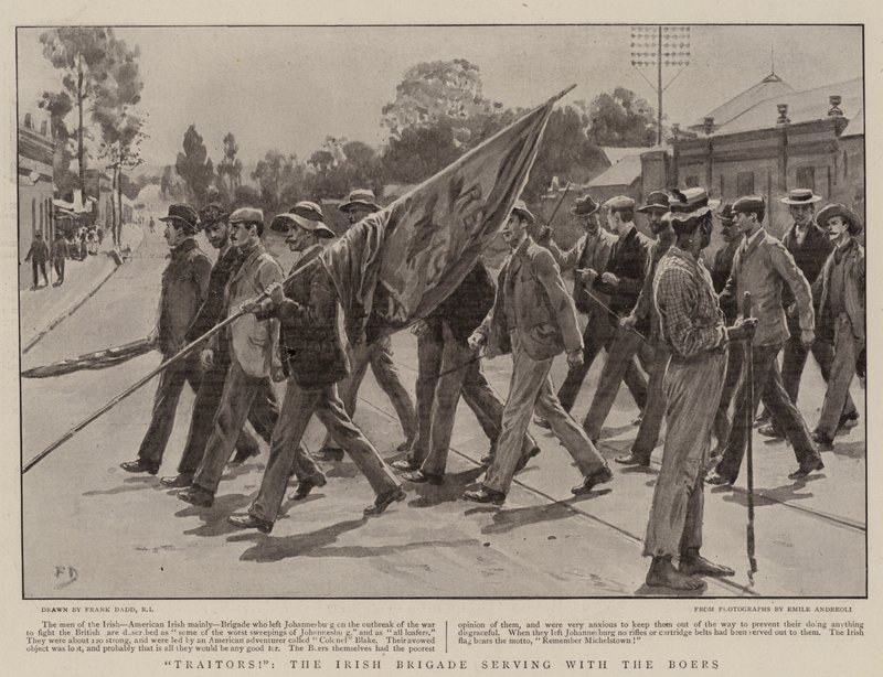 Verräter!, die irische Brigade im Dienst der Buren von Frank Dadd