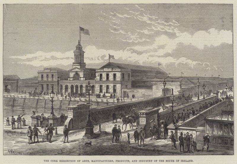 Die Cork-Ausstellung für Kunst, Handwerk, Produkte und Industrie des Südens von Irland von Frank Watkins