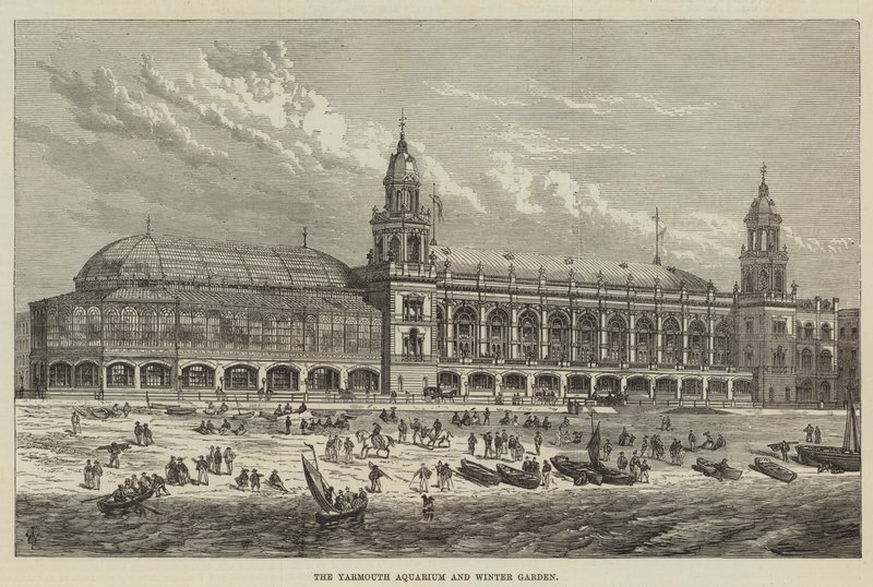 Das Yarmouth Aquarium und Wintergarten von Frank Watkins