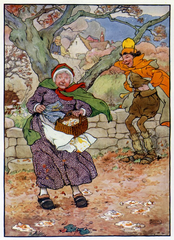 Illustration für Die Geschichte von Tom, dem Pfeifersohn von Frank Adams