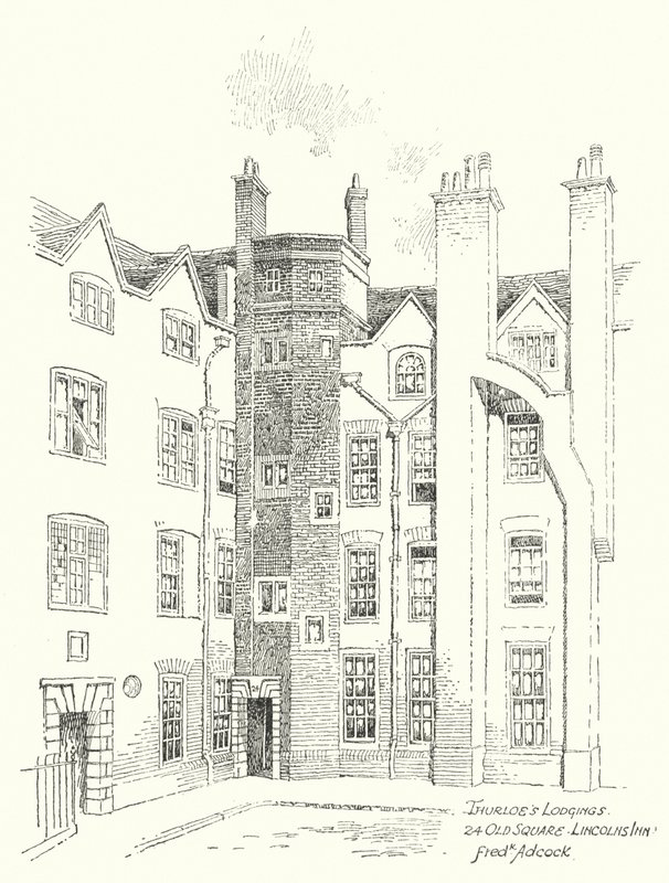 Thurloes Unterkunft, 24 Old Square, Lincoln