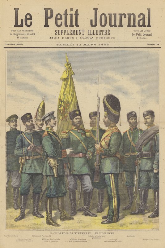 Infanterie der russischen Armee von French School