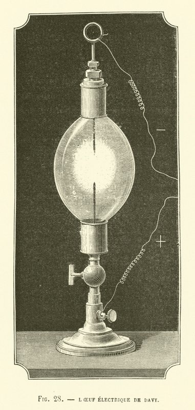 Das elektrische Ei von Davy von French School