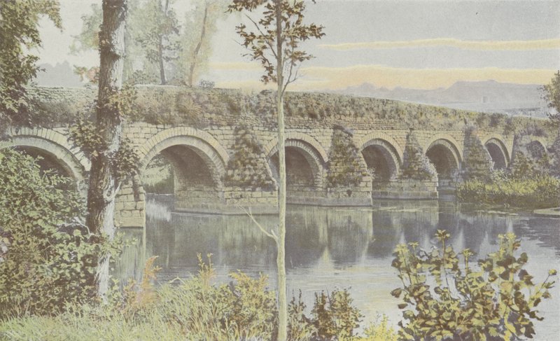 Airvault, Vernay-Brücke, Mittelteil von French Photographer