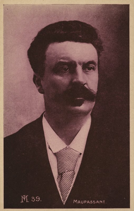 Guy de Maupassant (1850-1893), französischer Kurzgeschichtenschreiber, Romanautor und Dichter von French Photographer