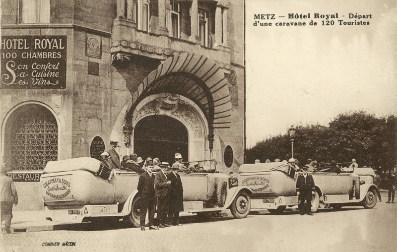Hotel Royal, Metz, Frankreich von French Photographer