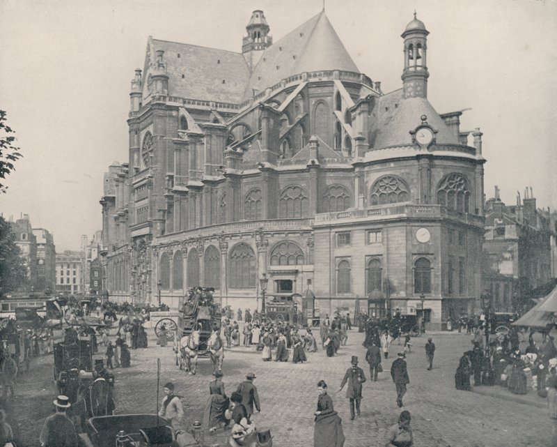 Paris: Die Kirche St. Eustache von French Photographer
