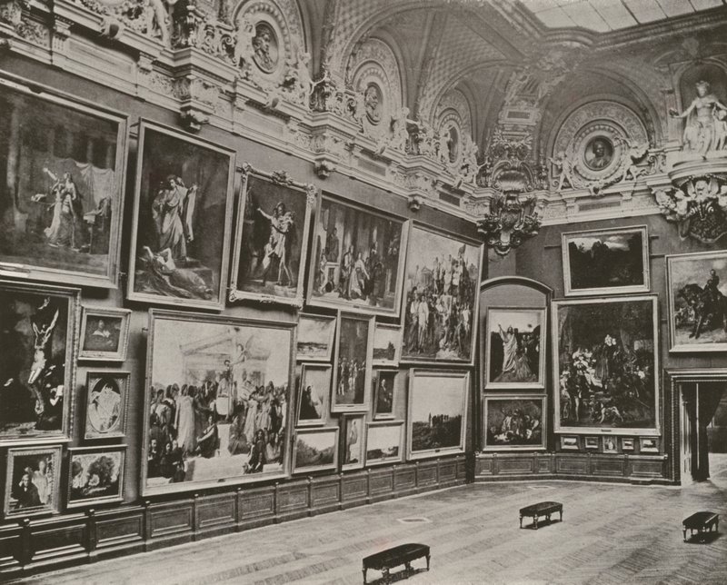 Paris: Die neue französische Galerie, Louvre Museum von French Photographer